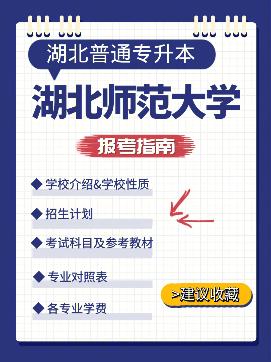 2023湖北师范大学普通专升本报考指南