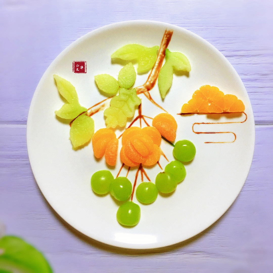 水果拼盘酒店 做法图片