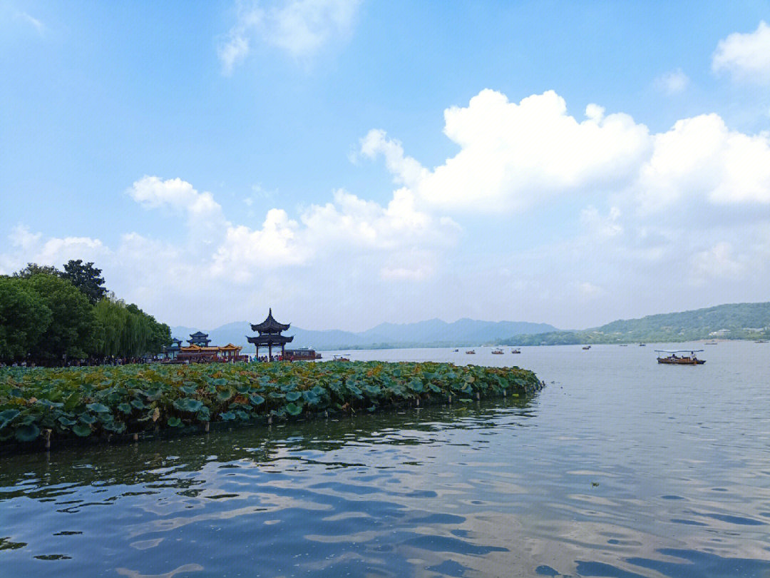 杭州中秋游西湖