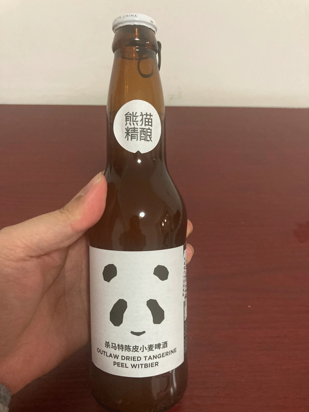 天宝熊猫啤酒24瓶一箱图片