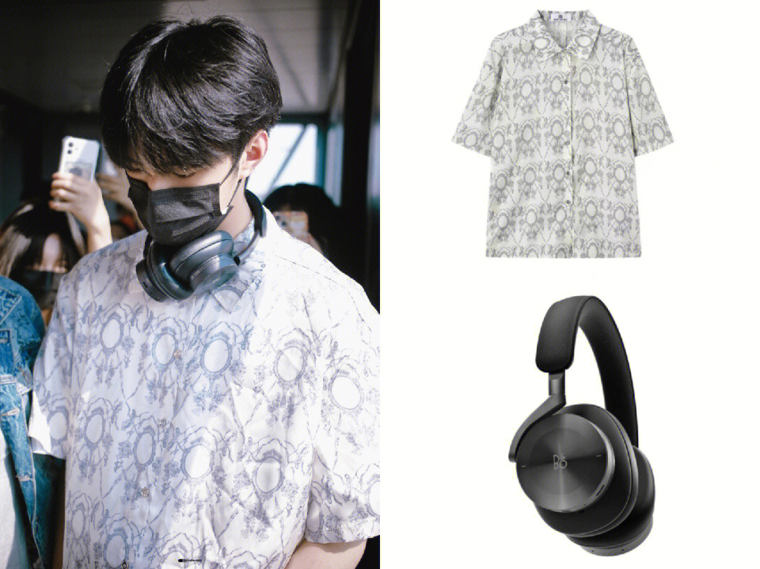 92刘耀文同款上装:rue de rui(1500)耳机 b&o beoplay h95(6498)