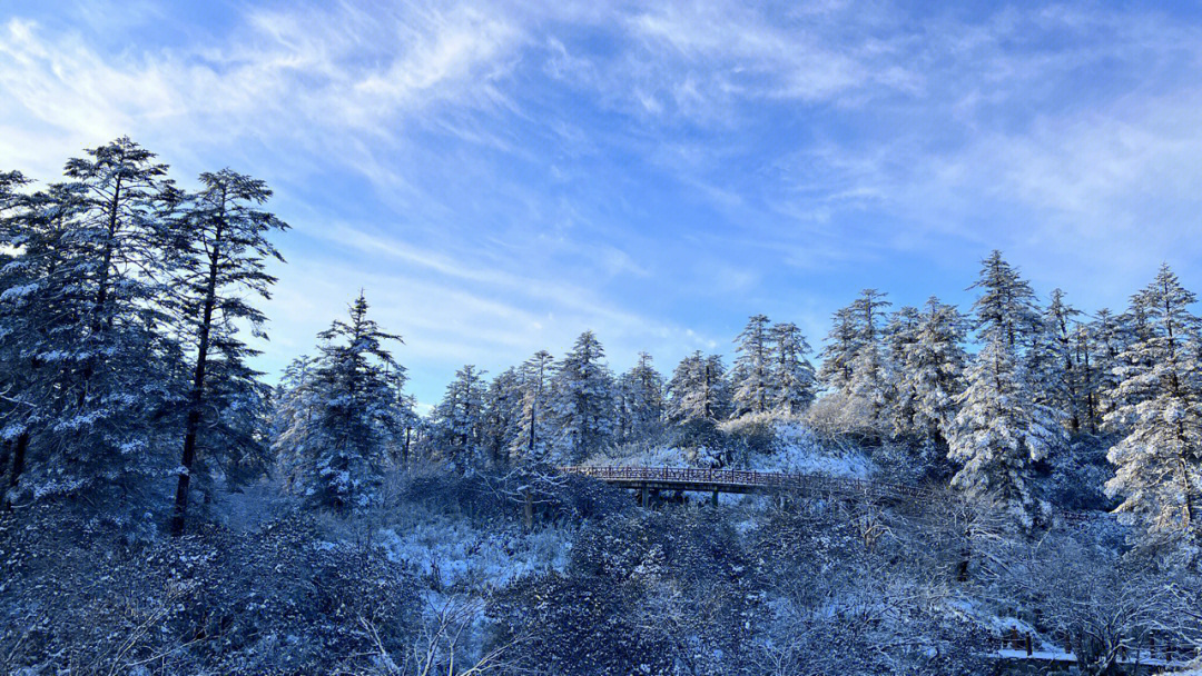 瓦屋山看雪