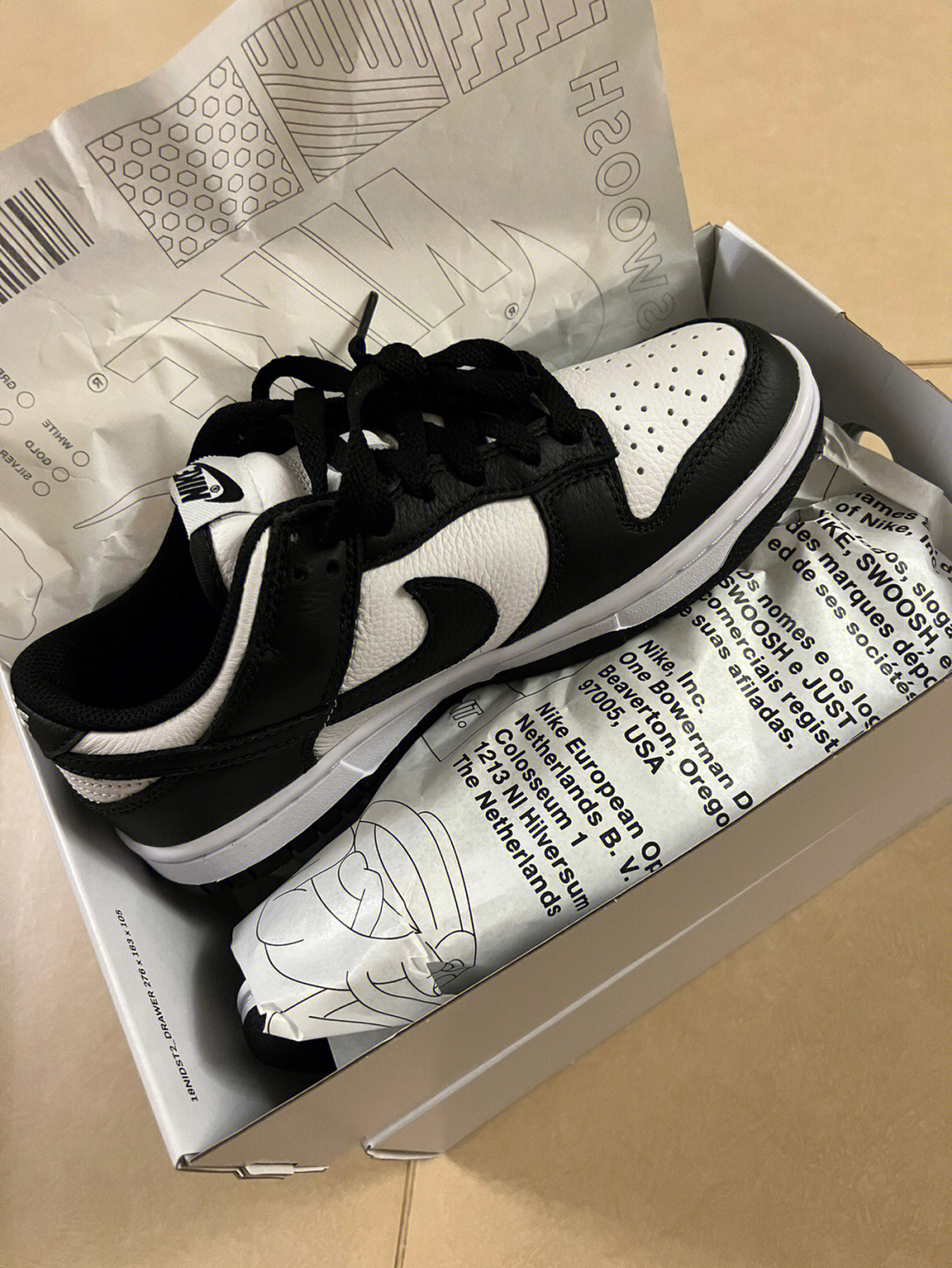 nikedunk熊猫