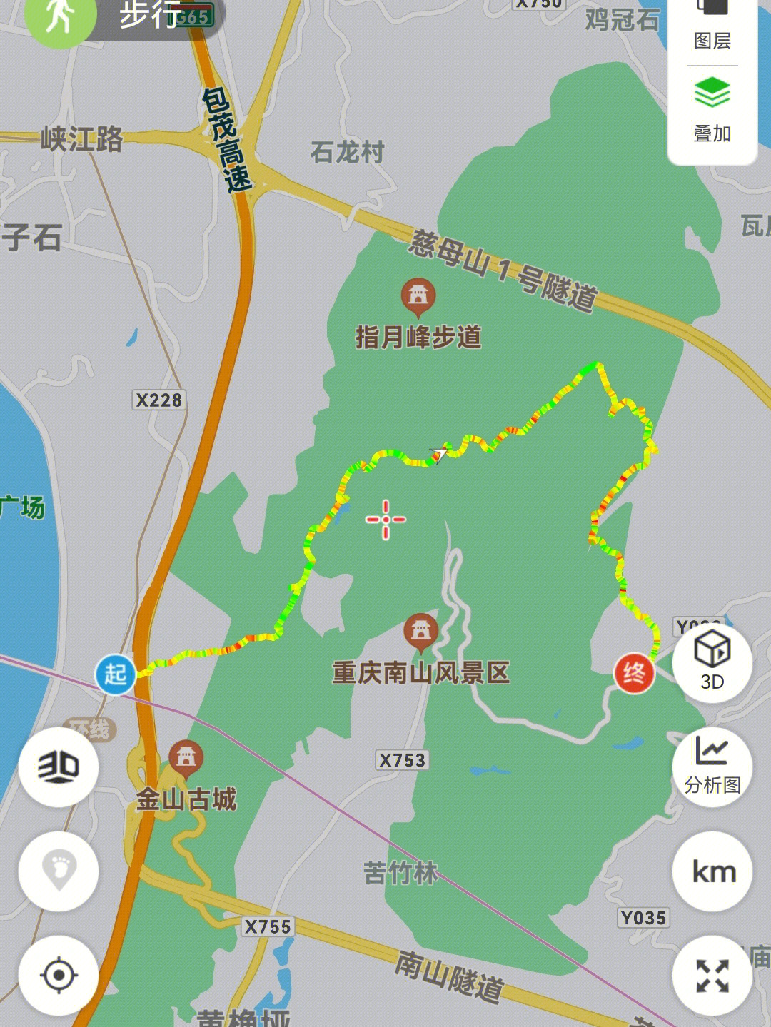 九江南山公园路线图图片