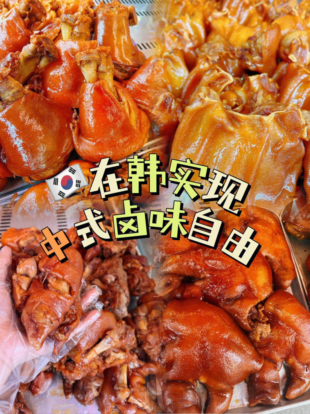 中式熏酱熟食60在韩华人解馋卤味