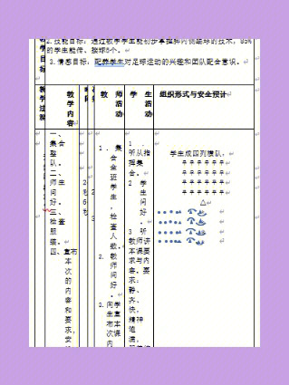 教案模板体育课_教案模板体育教案免费_体育教案模板范文