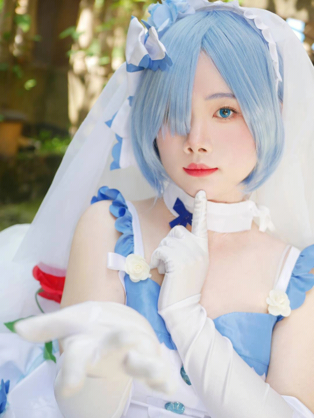 蕾姆花嫁cos