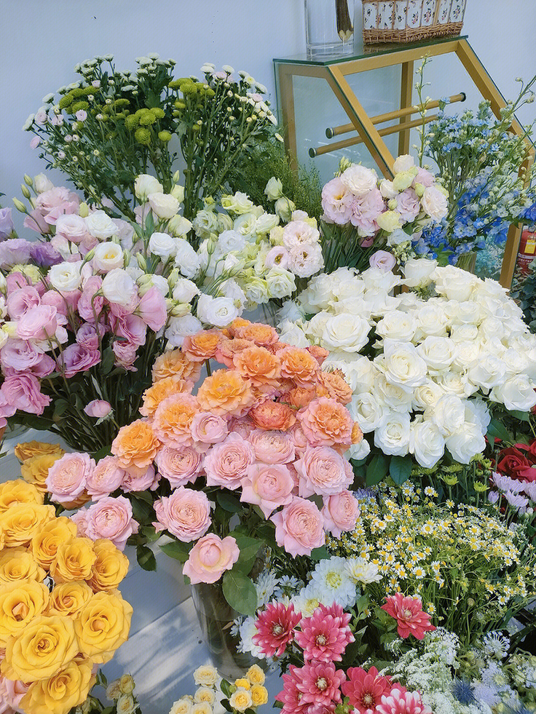 花店都有哪些鲜花品种图片