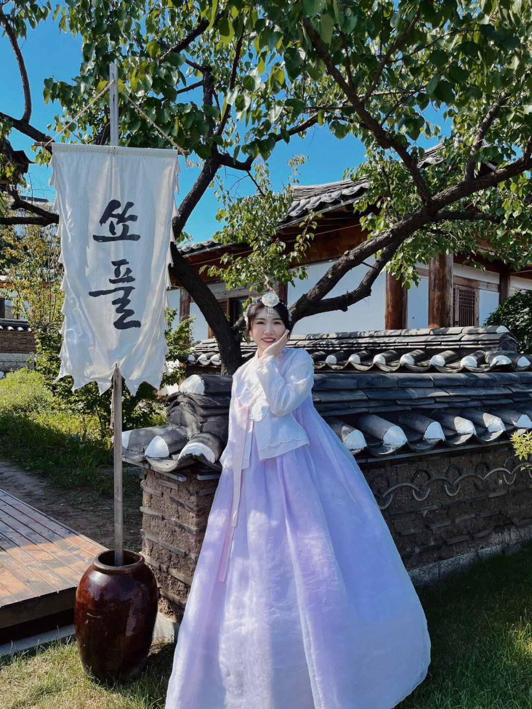 朝鲜宫女服饰图片