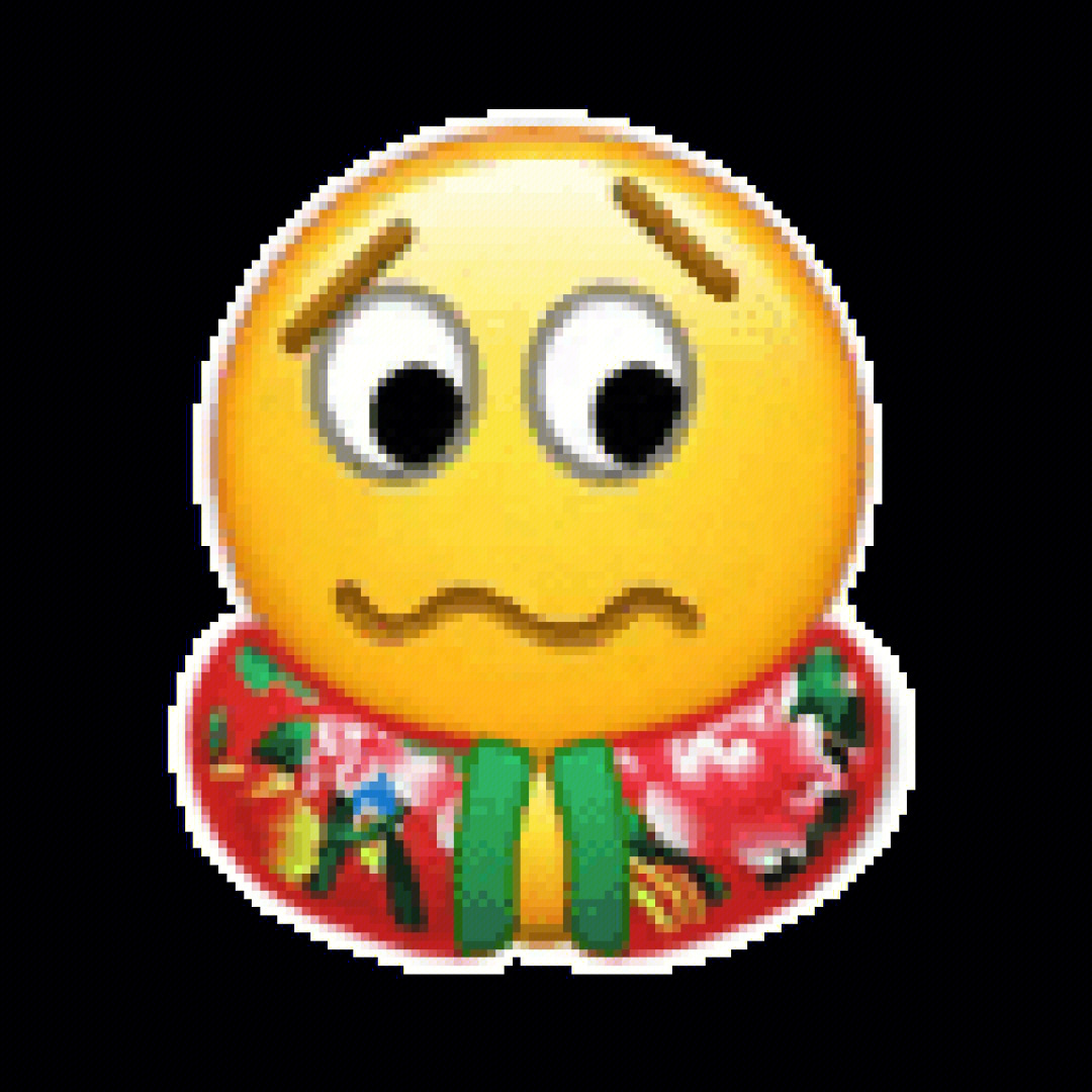 揣手手emoji表情包图片