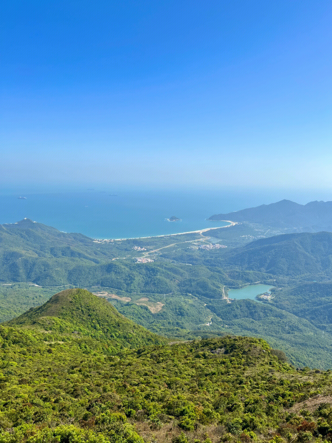 深圳七娘山徒步山海嘛不惧暴晒满眼皆风景