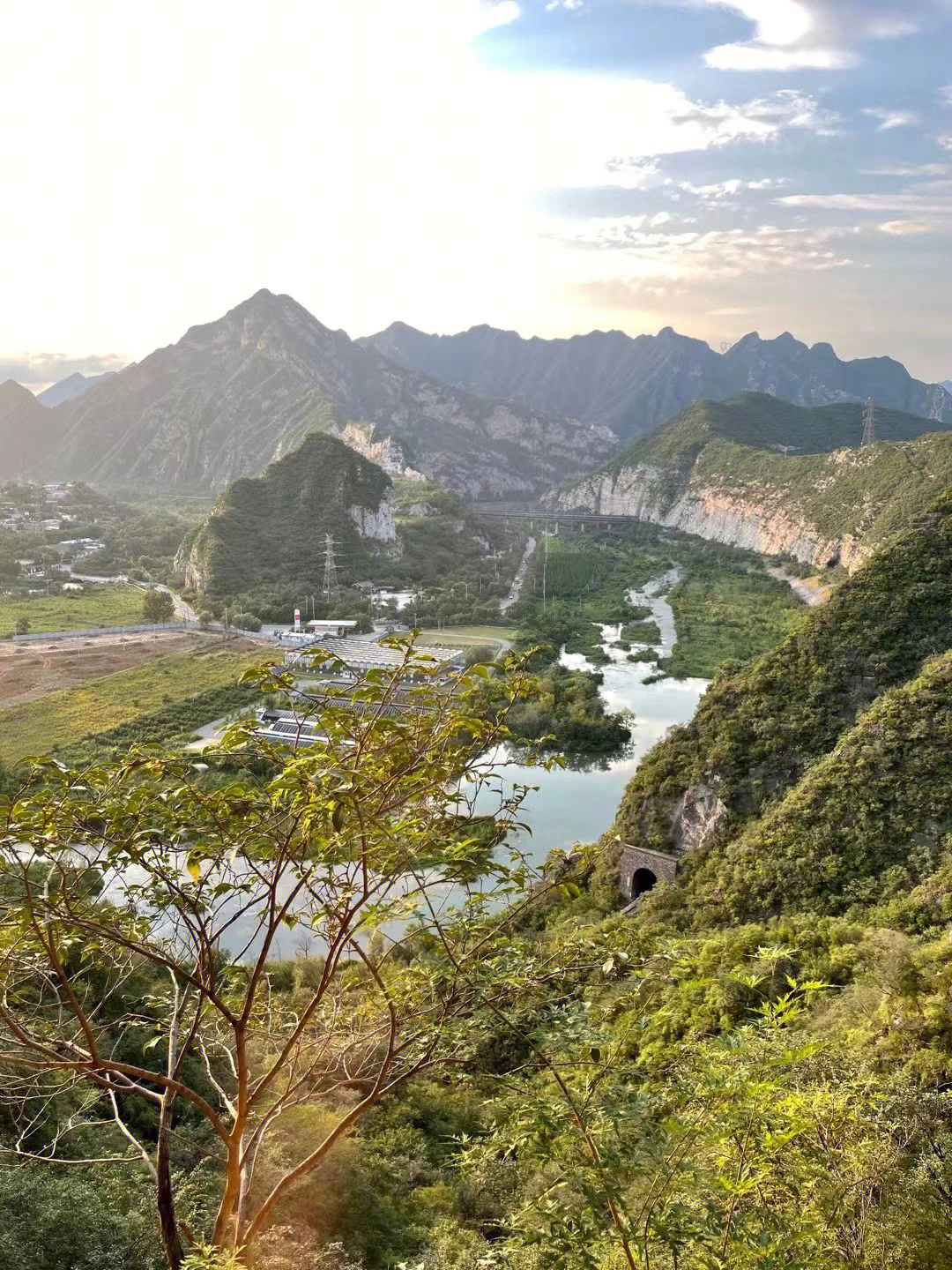 门头沟韭园村泉水图片