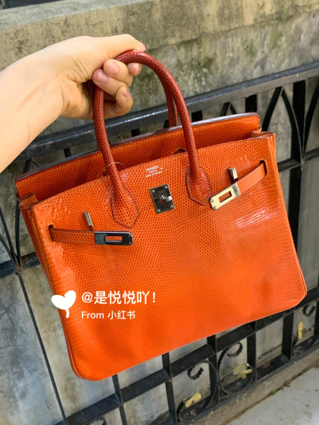 爱马仕birkin25蜥蜴乌黑扣