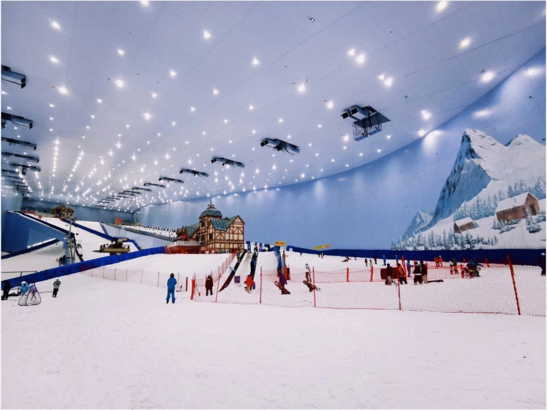 哈尔滨融创滑雪场图片