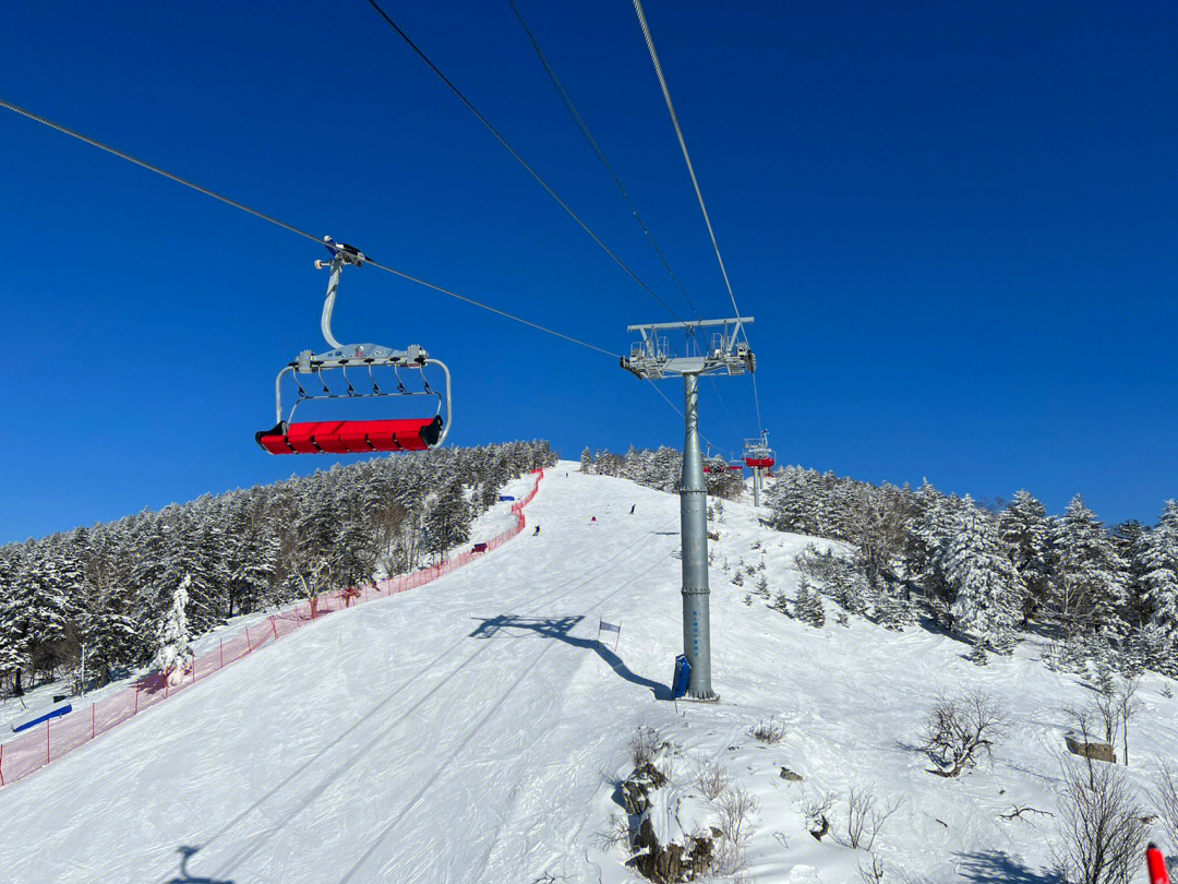北大壶滑雪场 缆车图片