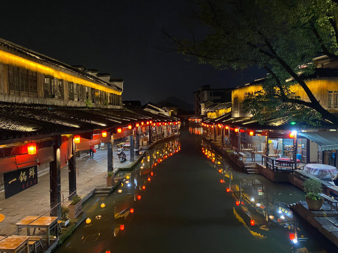 夜游安昌古镇图片