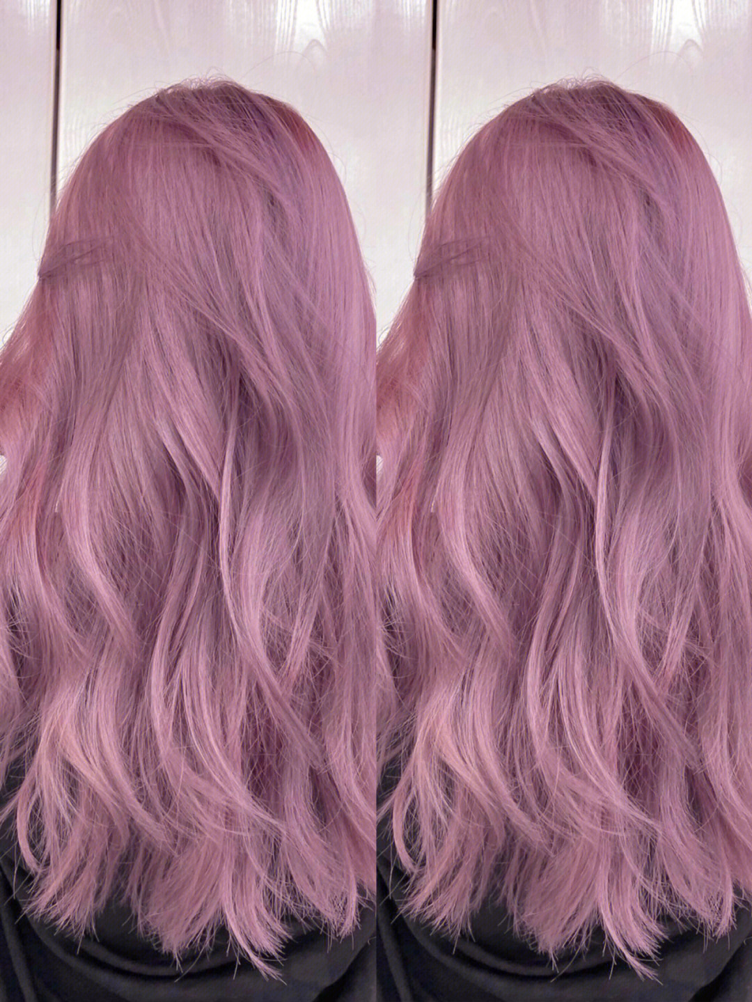 发色分享西柚粉紫色