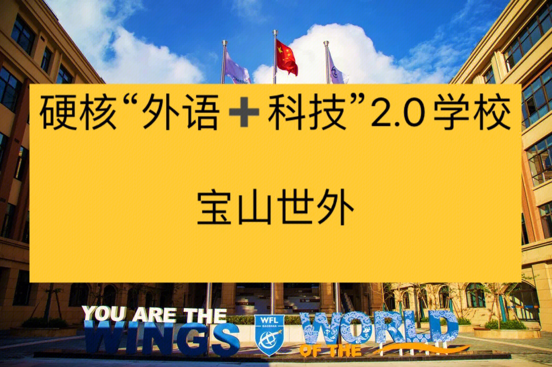 魔都硬核外语77科技20学校宝山世外