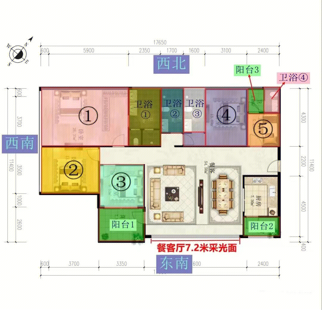 华侨城香山美墅果岭197平单证一手保留新房