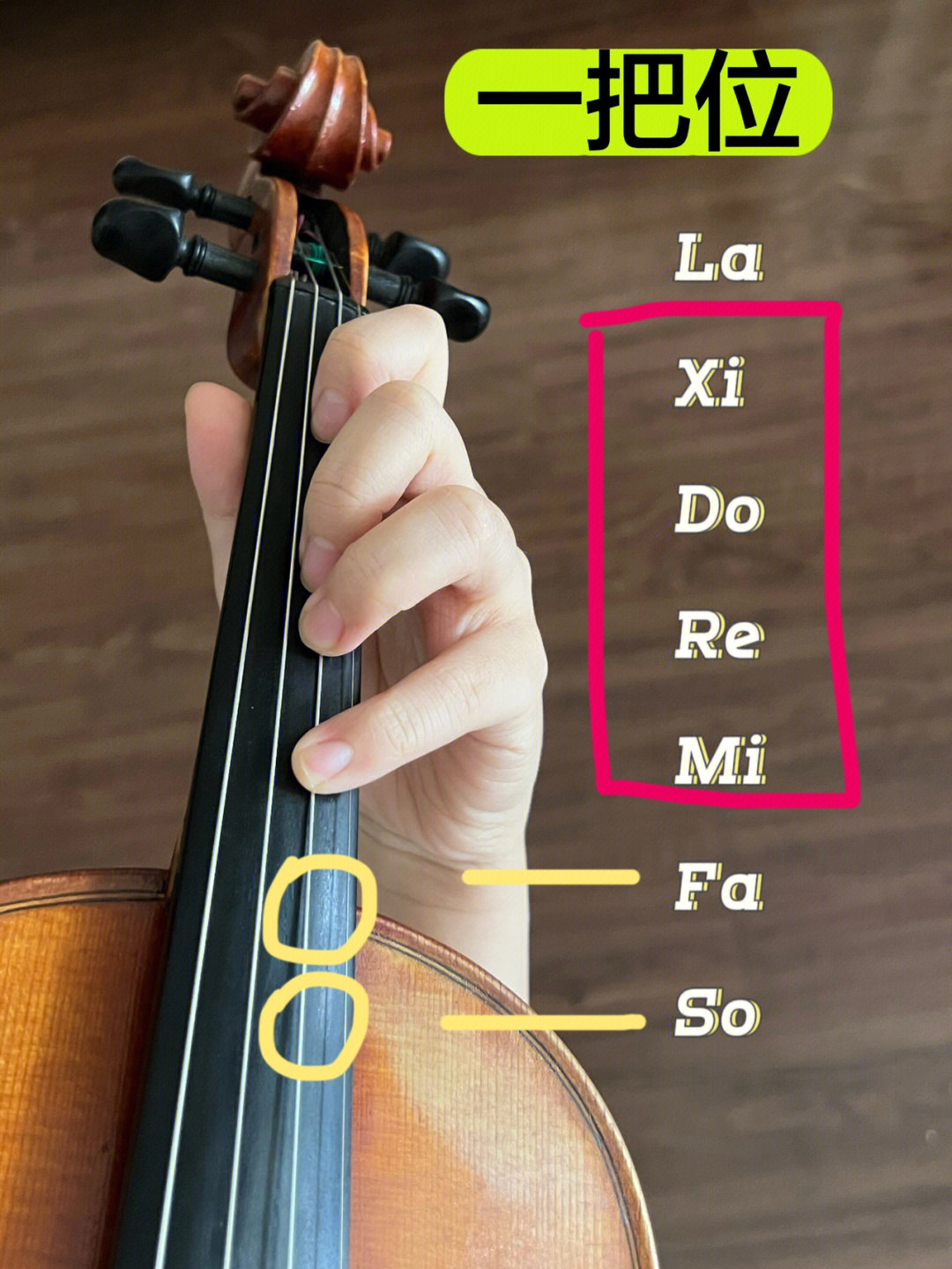 小提琴手指按弦位置图图片