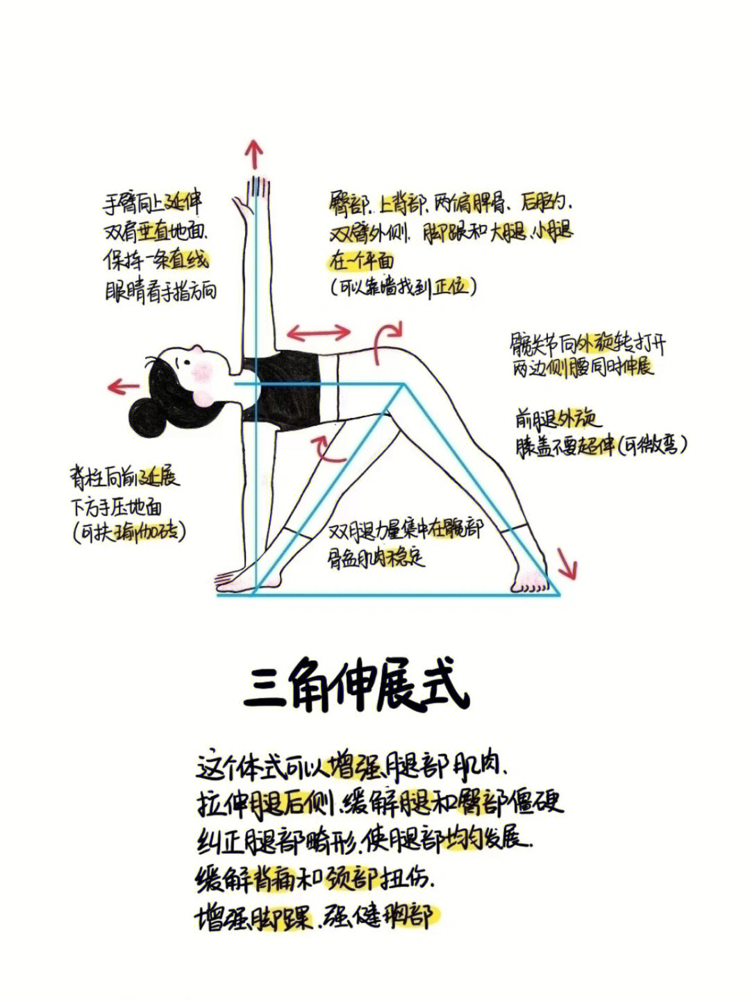 在家自学瑜伽初学教程图片