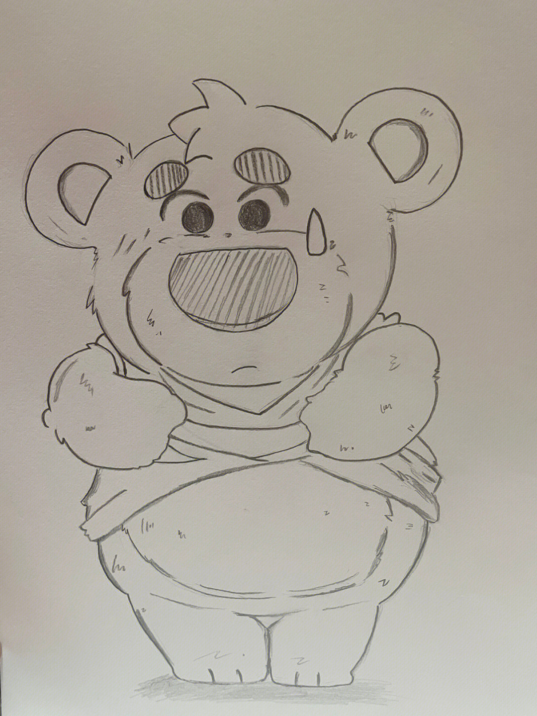 达菲熊怎么画 简笔画图片