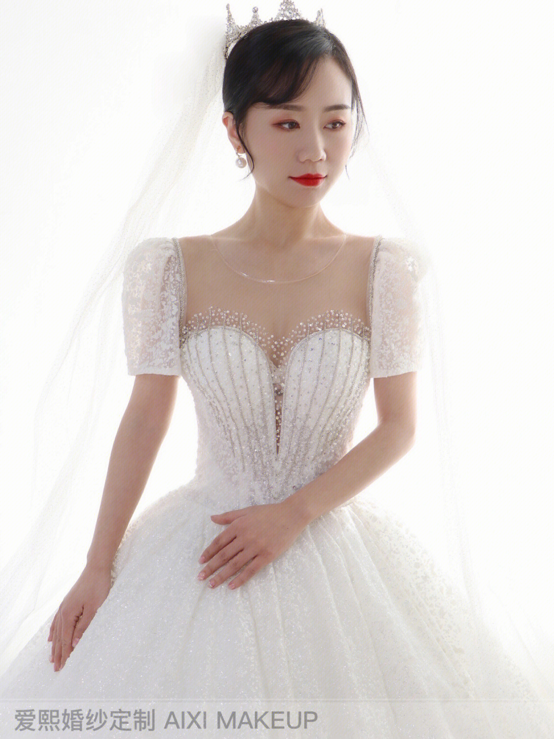 新娘造型白纱