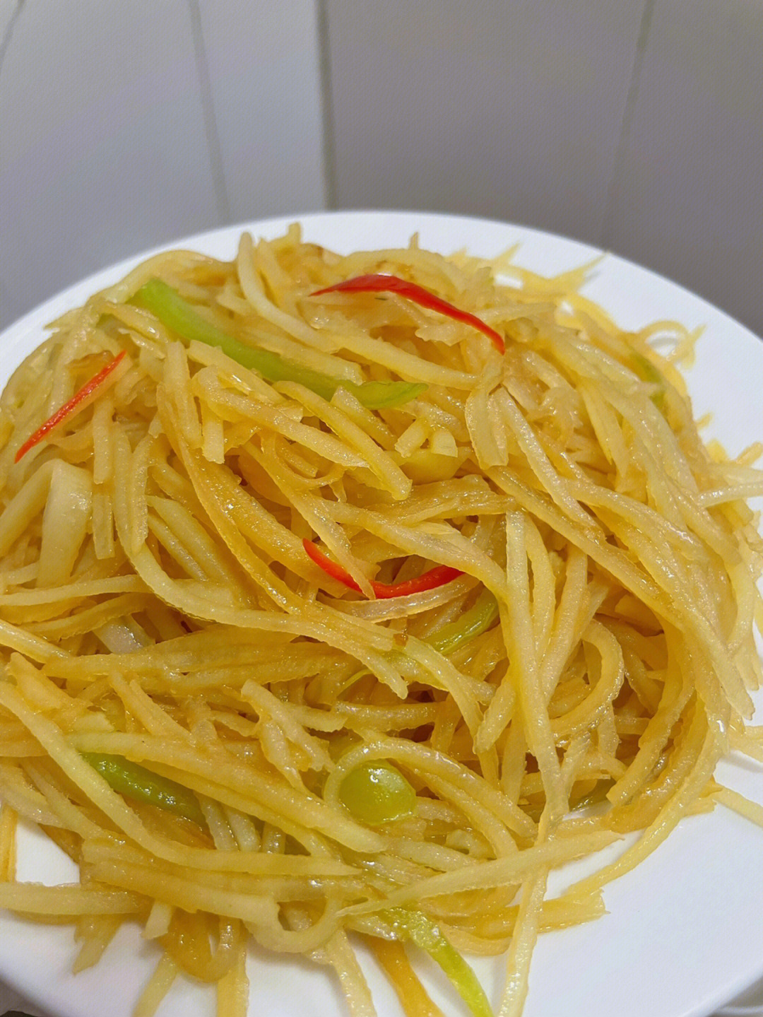 酸辣土豆丝怎么炒好吃图片