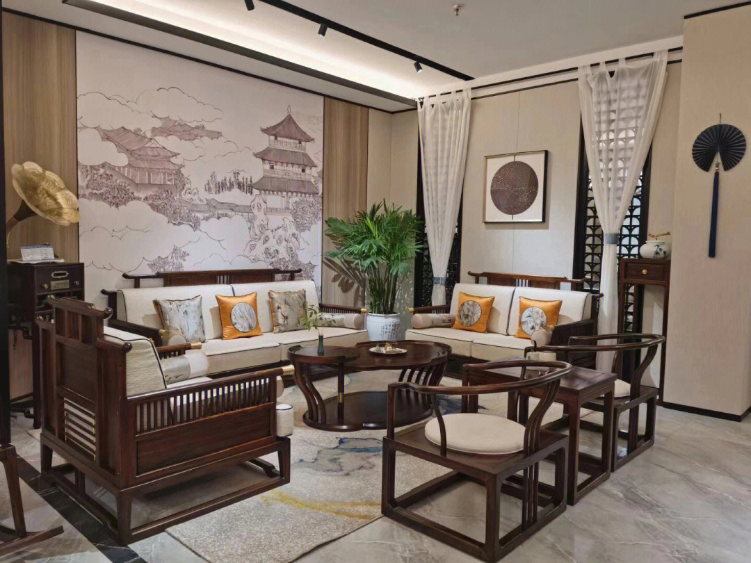 郑州千玺新中式家具图片