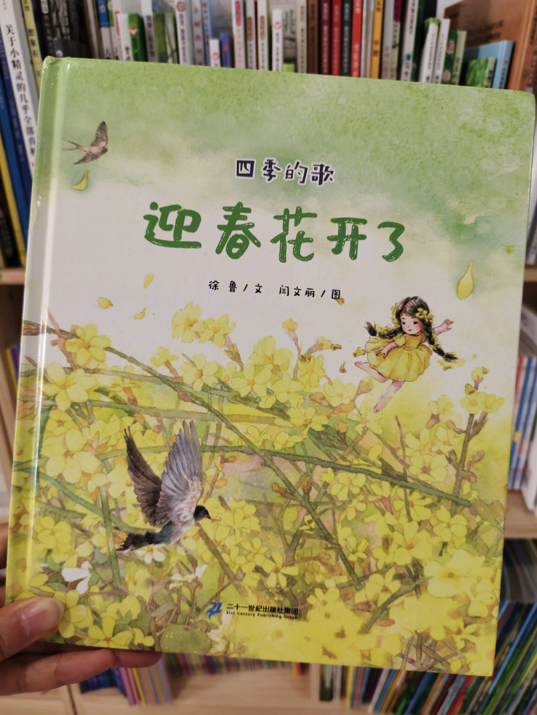 迎春花开绘本ppt图片