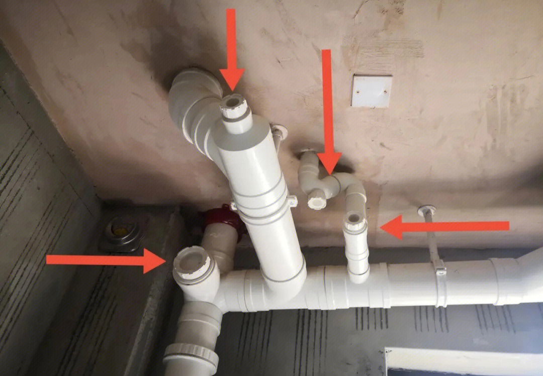 厨房下水管道结构图图片