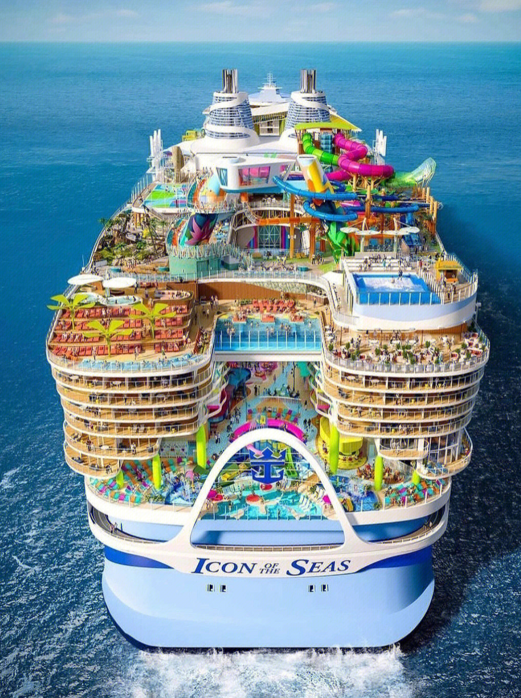 全球最大邮轮8大主题乐园iconoftheseas