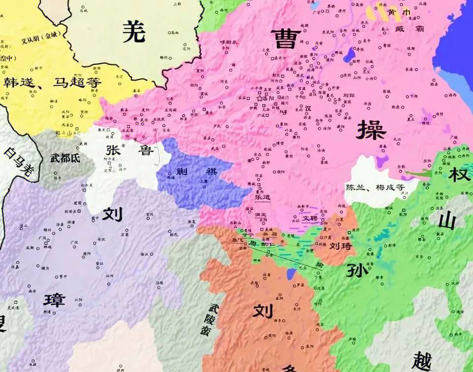 刘备蜀国地图图片
