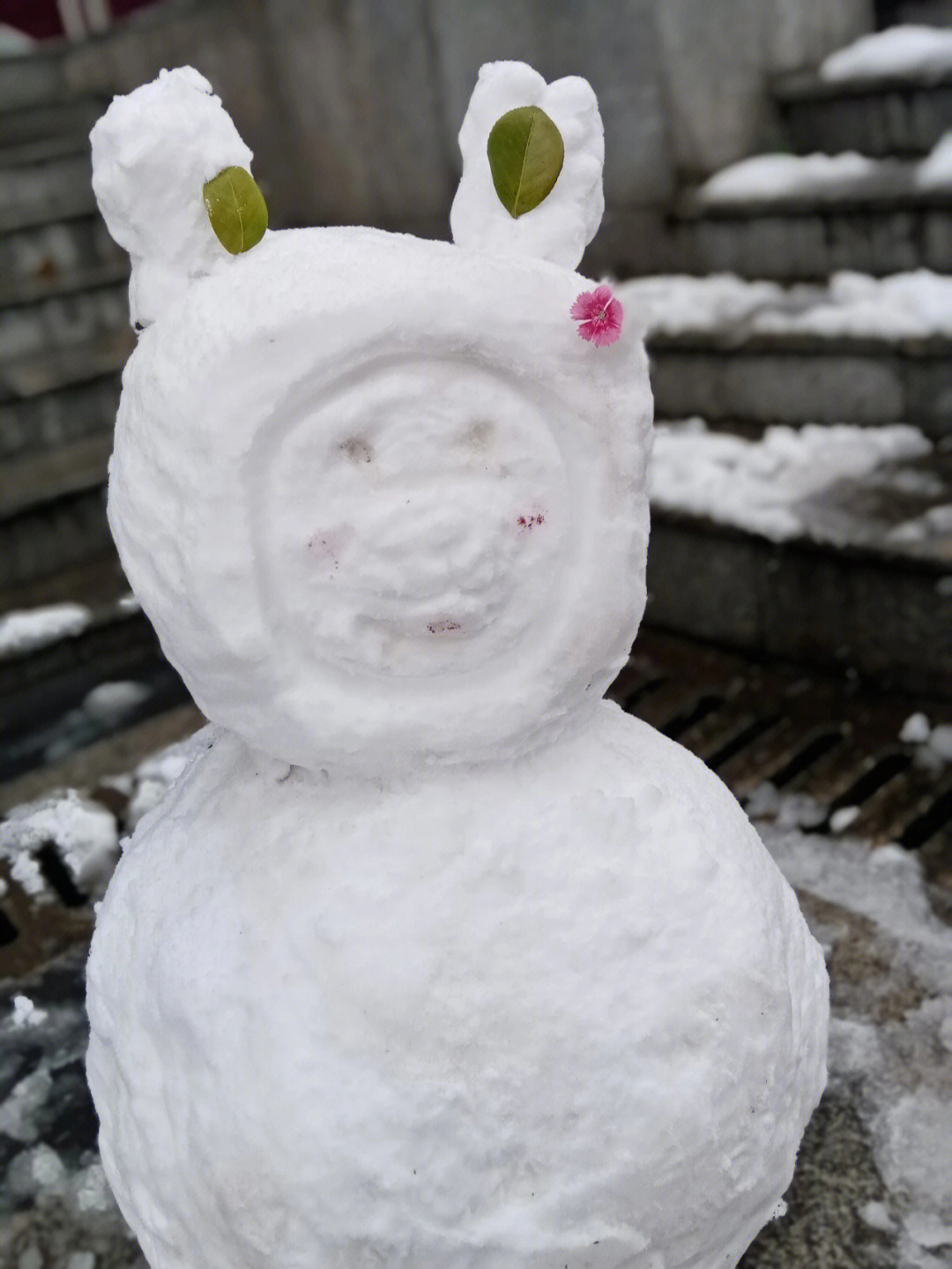 海绵宝宝雪人怎么堆图片