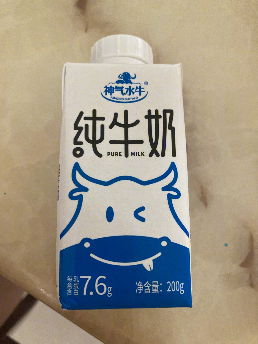 神气水牛纯牛奶