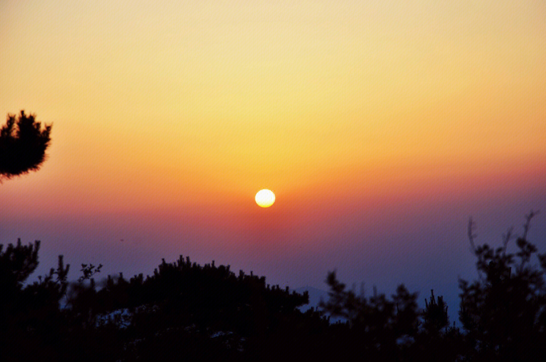 嵩山看日出图片