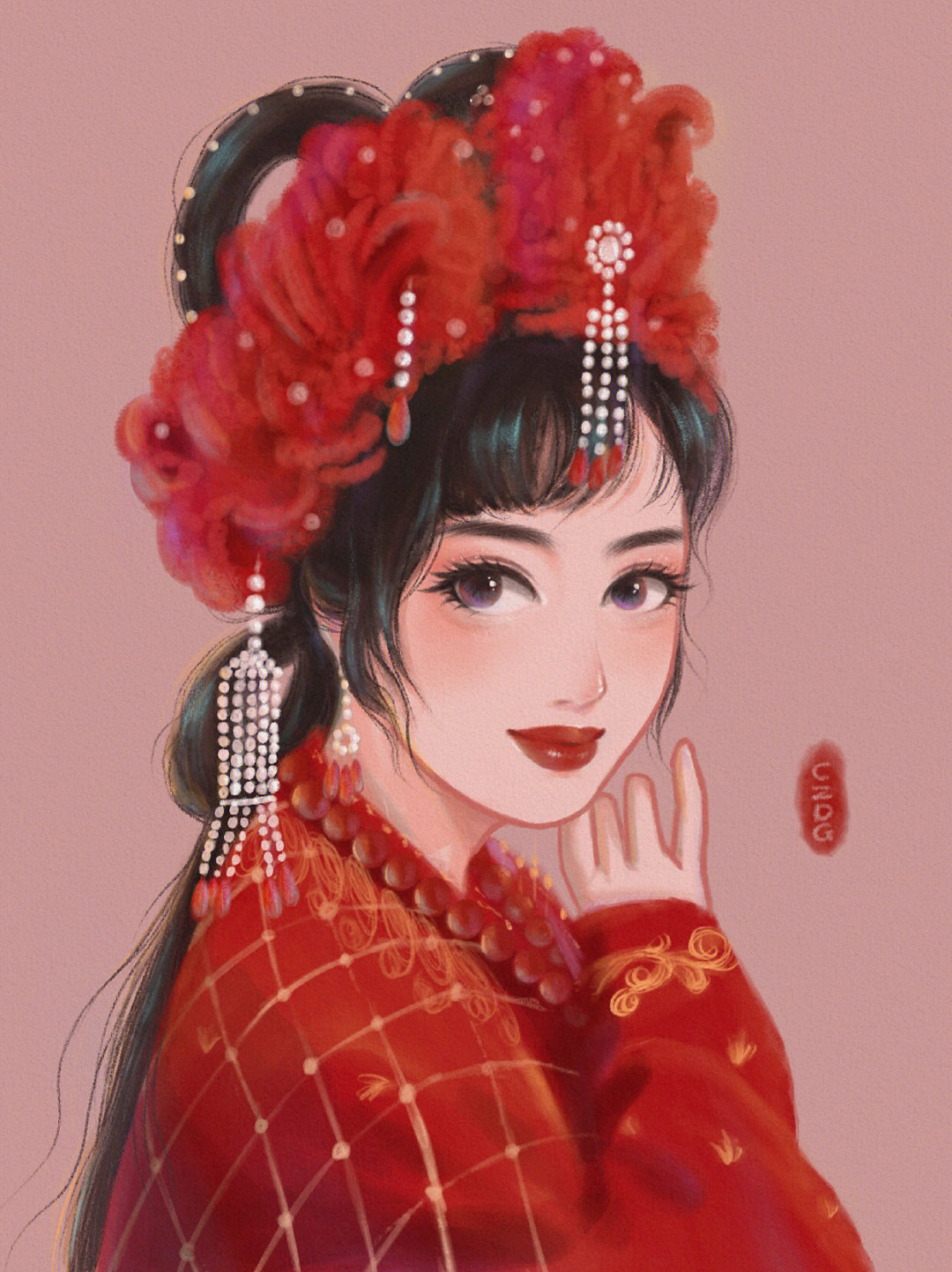 西游记美女画图片