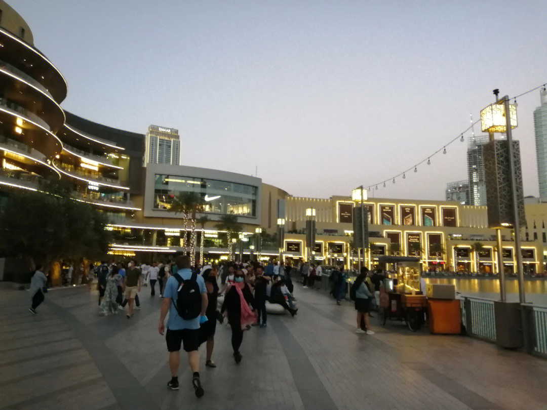 夜景迪拜城