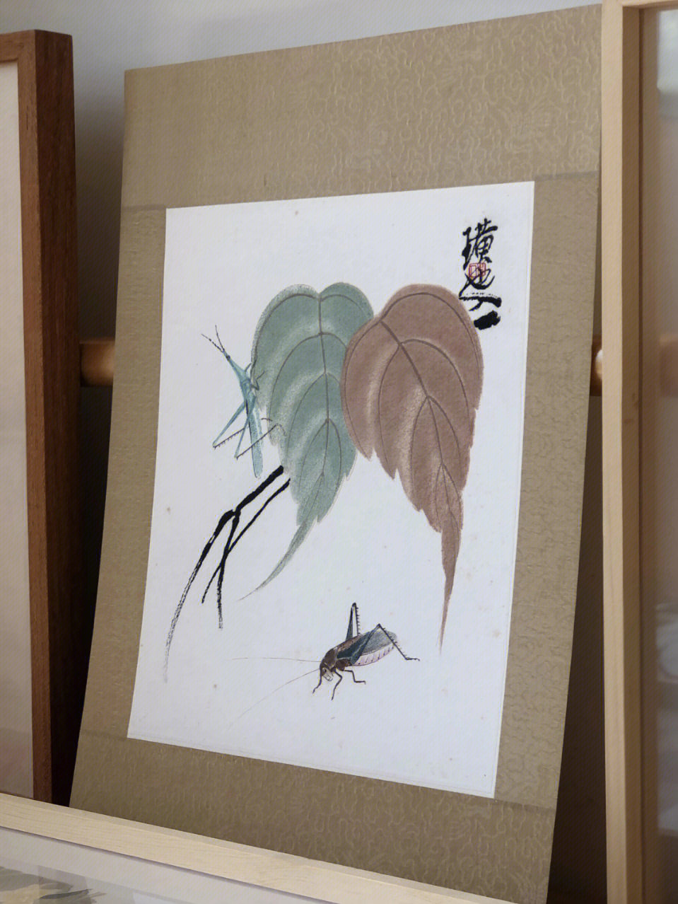 齐白石可惜无声花卉草虫册选页