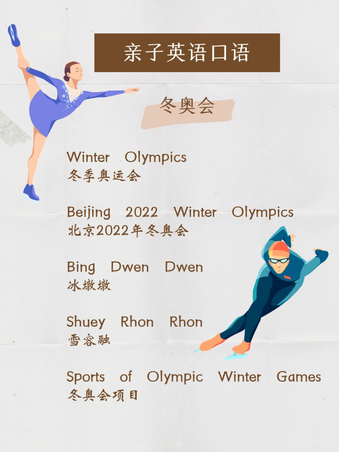 北京冬奥会英语怎么读图片