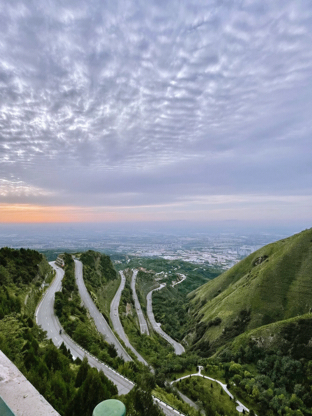 骊山最美环山路地图图片