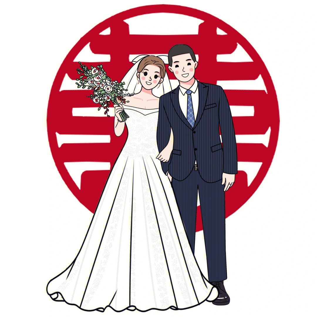 婚纱照片大全卡通图片