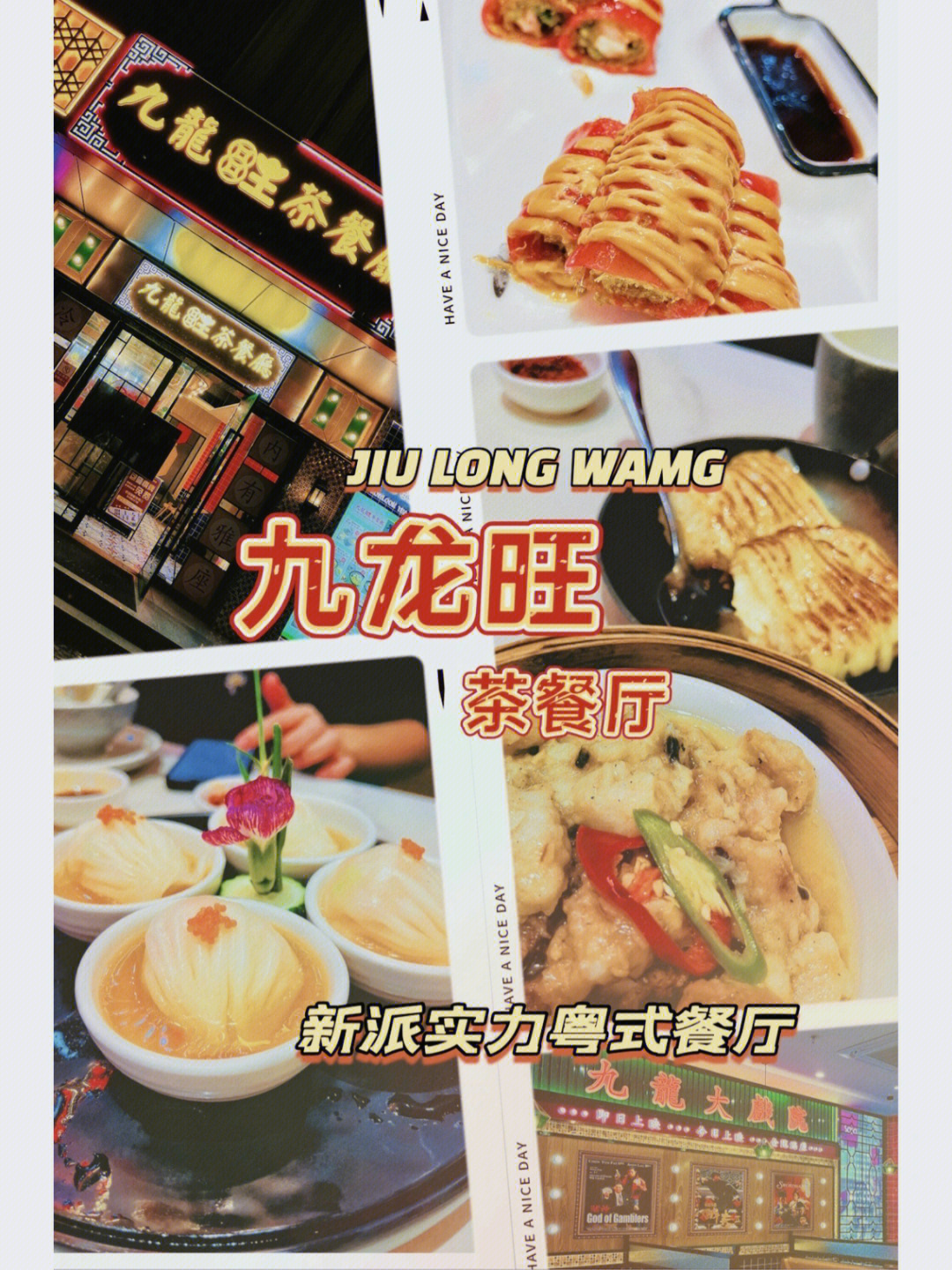 海口探店九龙旺茶餐厅实力粤港式茶点78