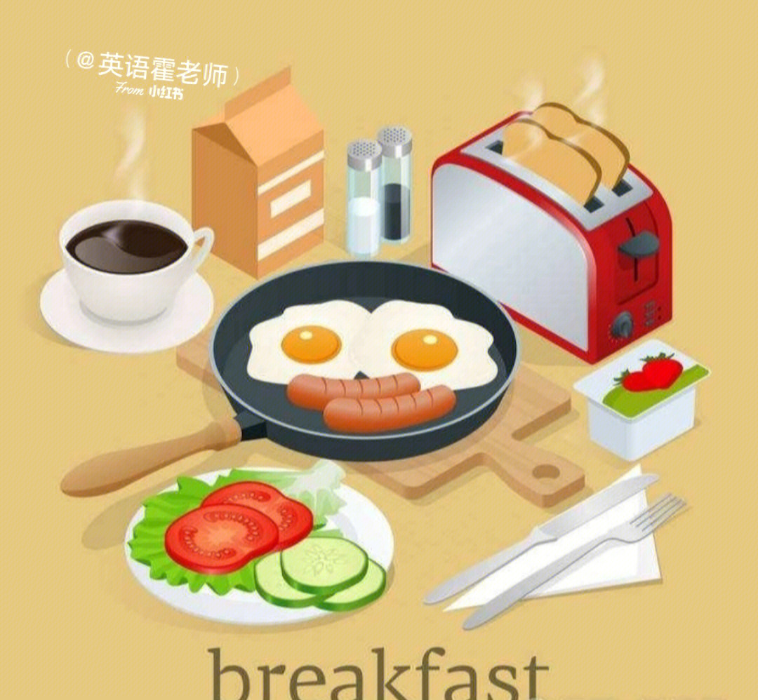 吃早饭用英语怎么说图片