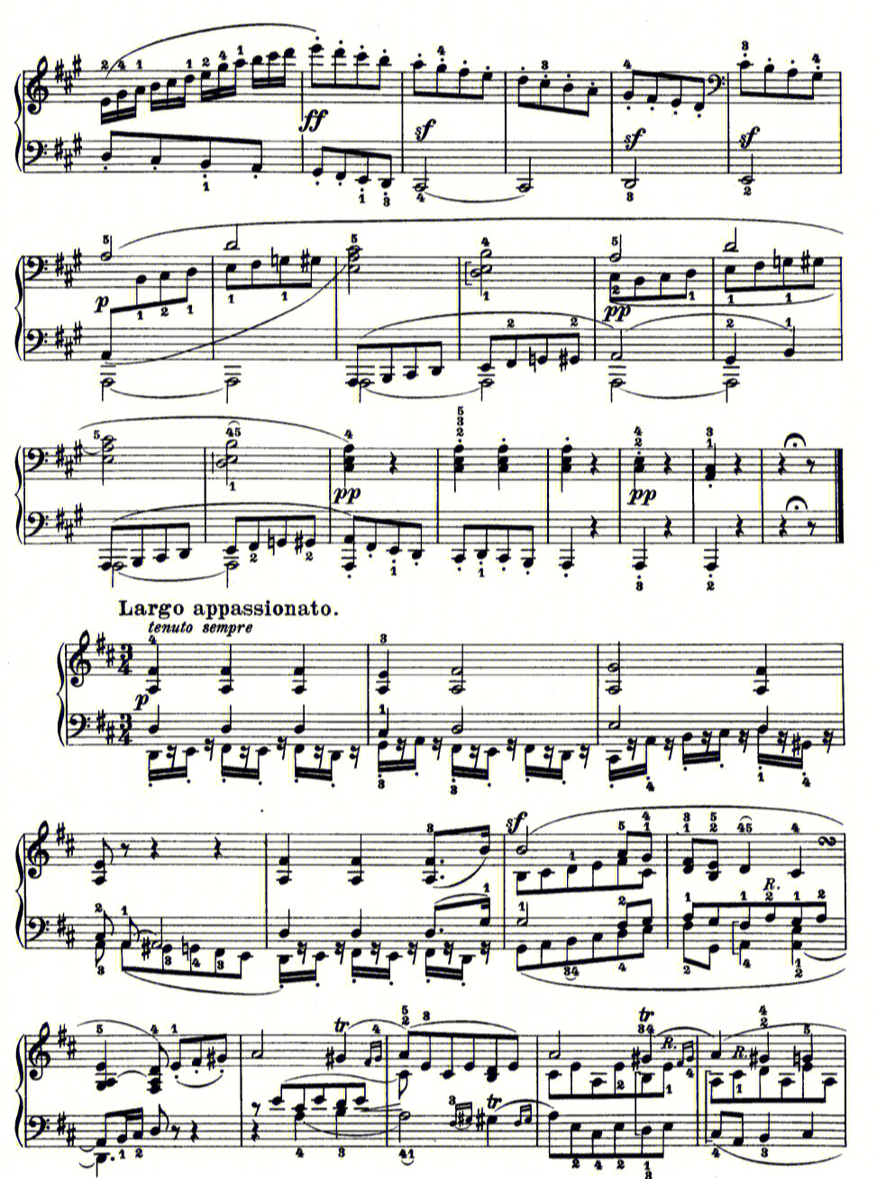 琴谱贝多芬奏鸣曲op2no22