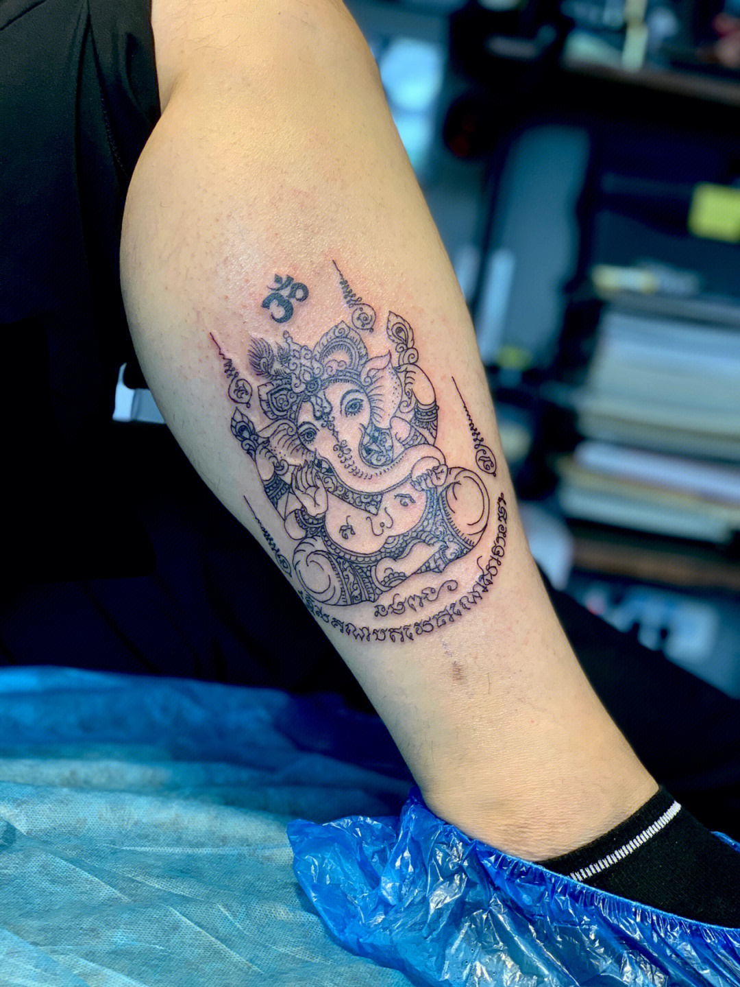 泰国神象纹身图图片