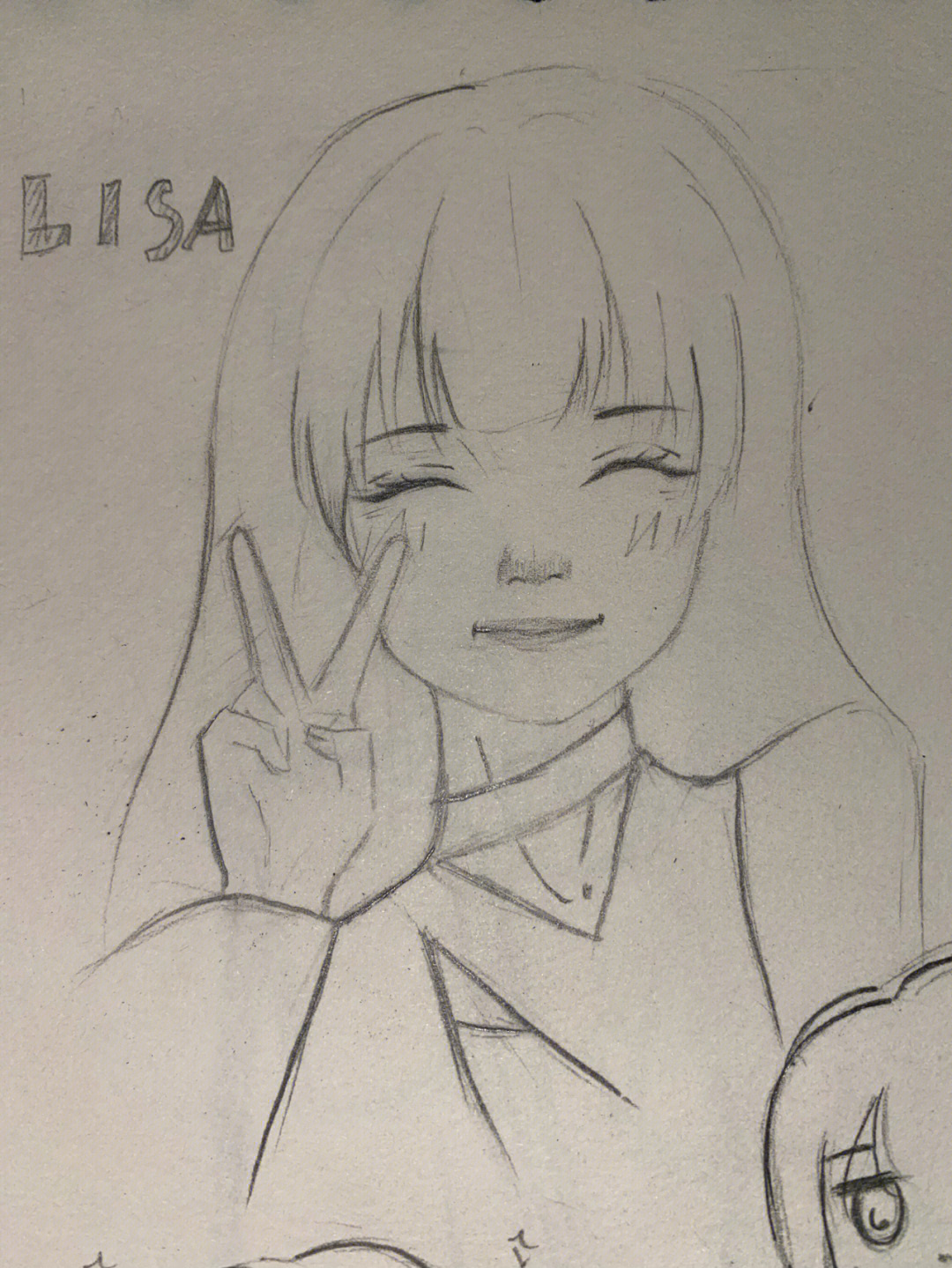 lisa画像素描图片