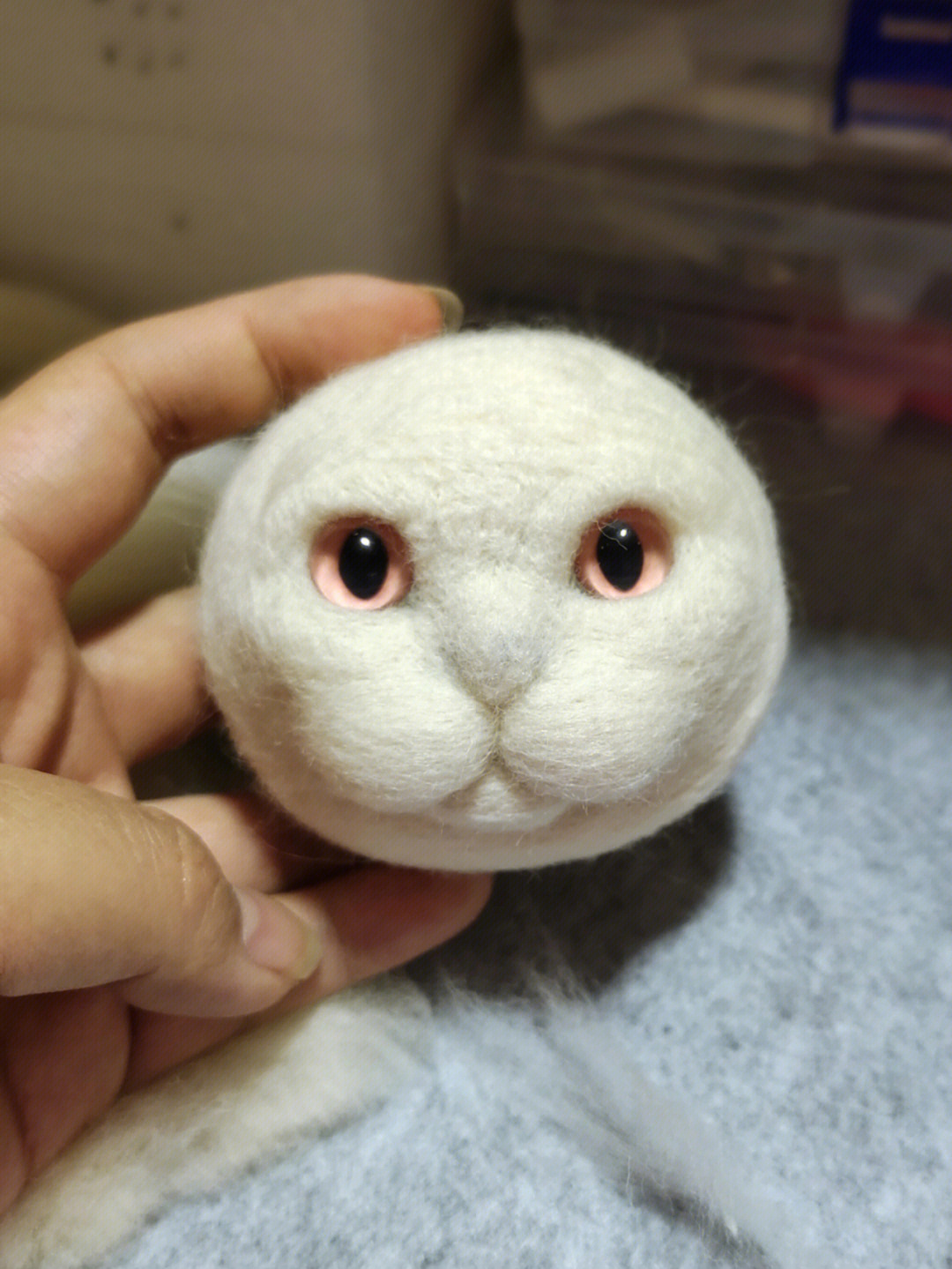 羊毛毡猫咪底胚