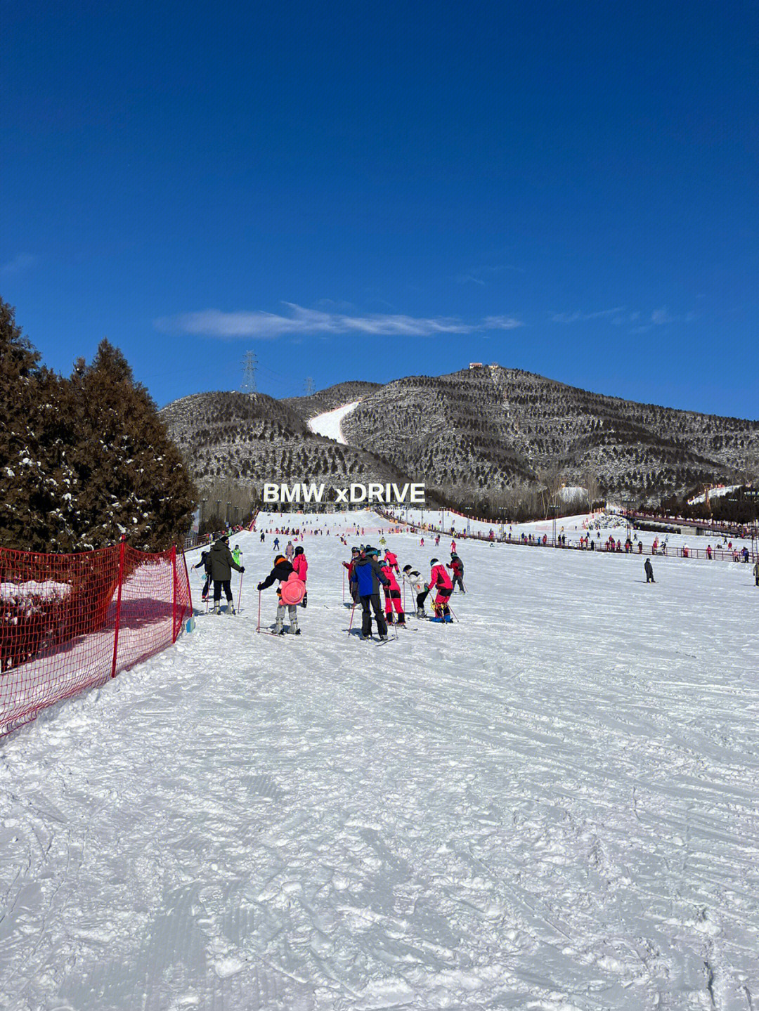 北京绿心公园滑雪场图片