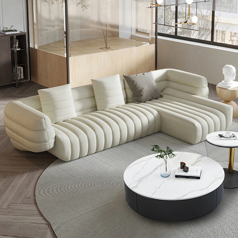 轻奢北欧沙发创意极简转角沙发现代简约网红